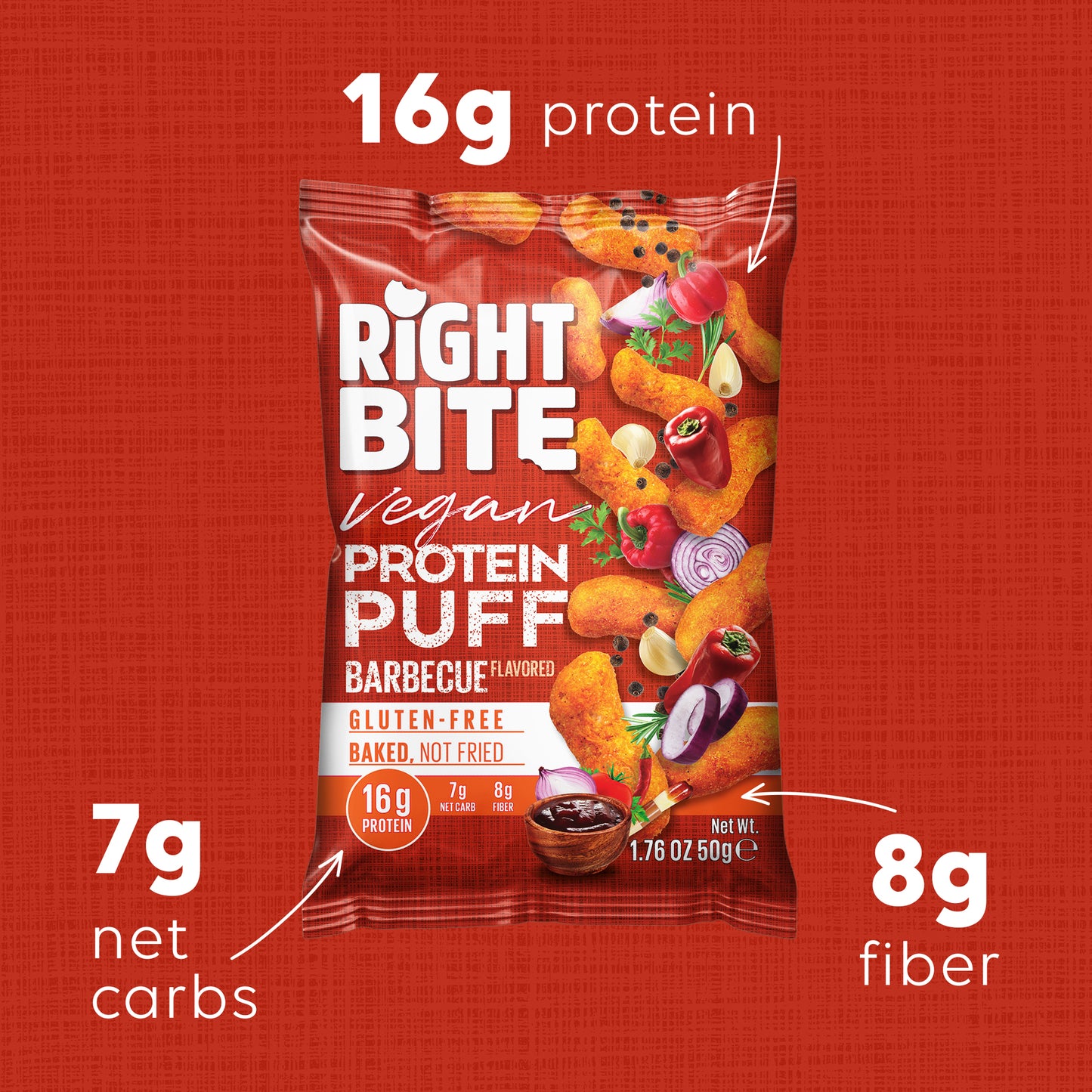 Barbecue Puffs Box (12 Units)