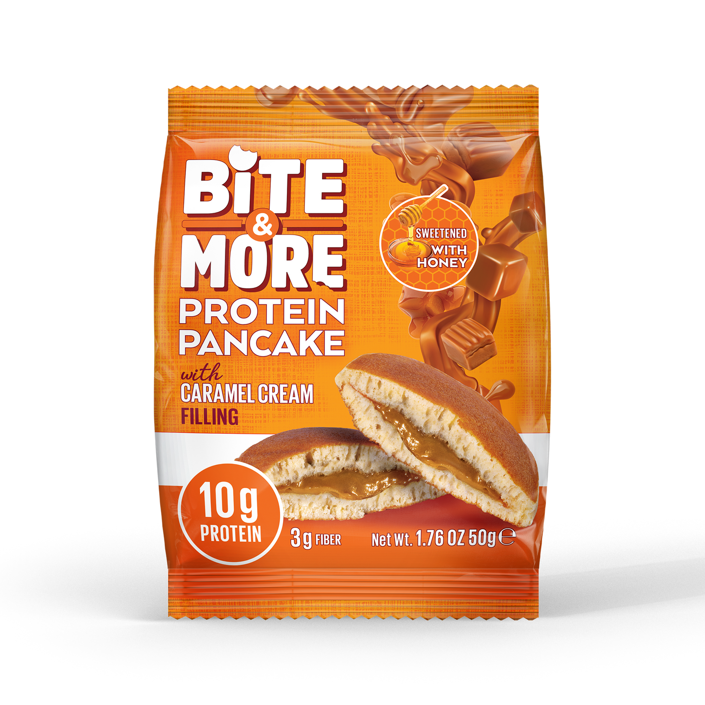 Caramel Cream Protein Pancake Box (12 Units)