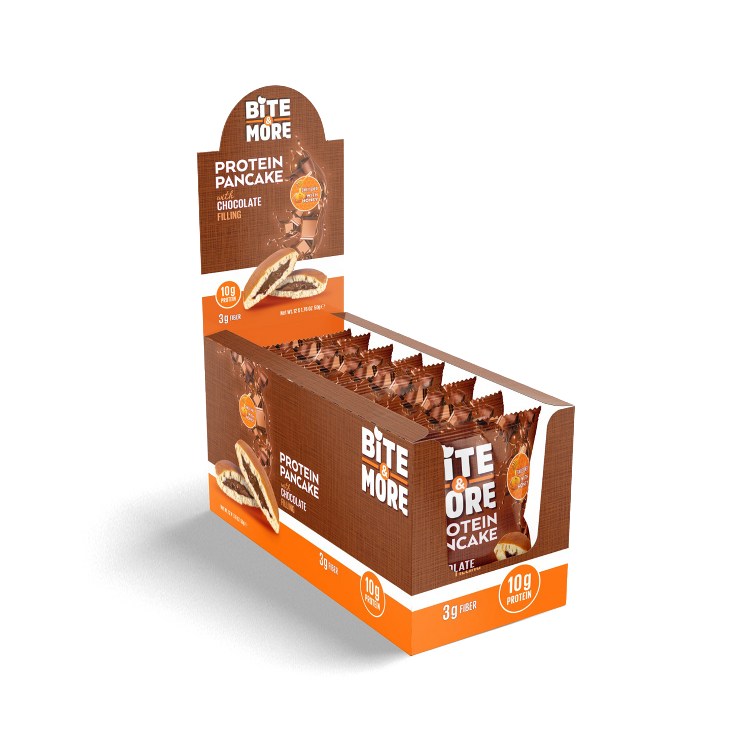 Chocolate Protein Pancake Box (12 Units)