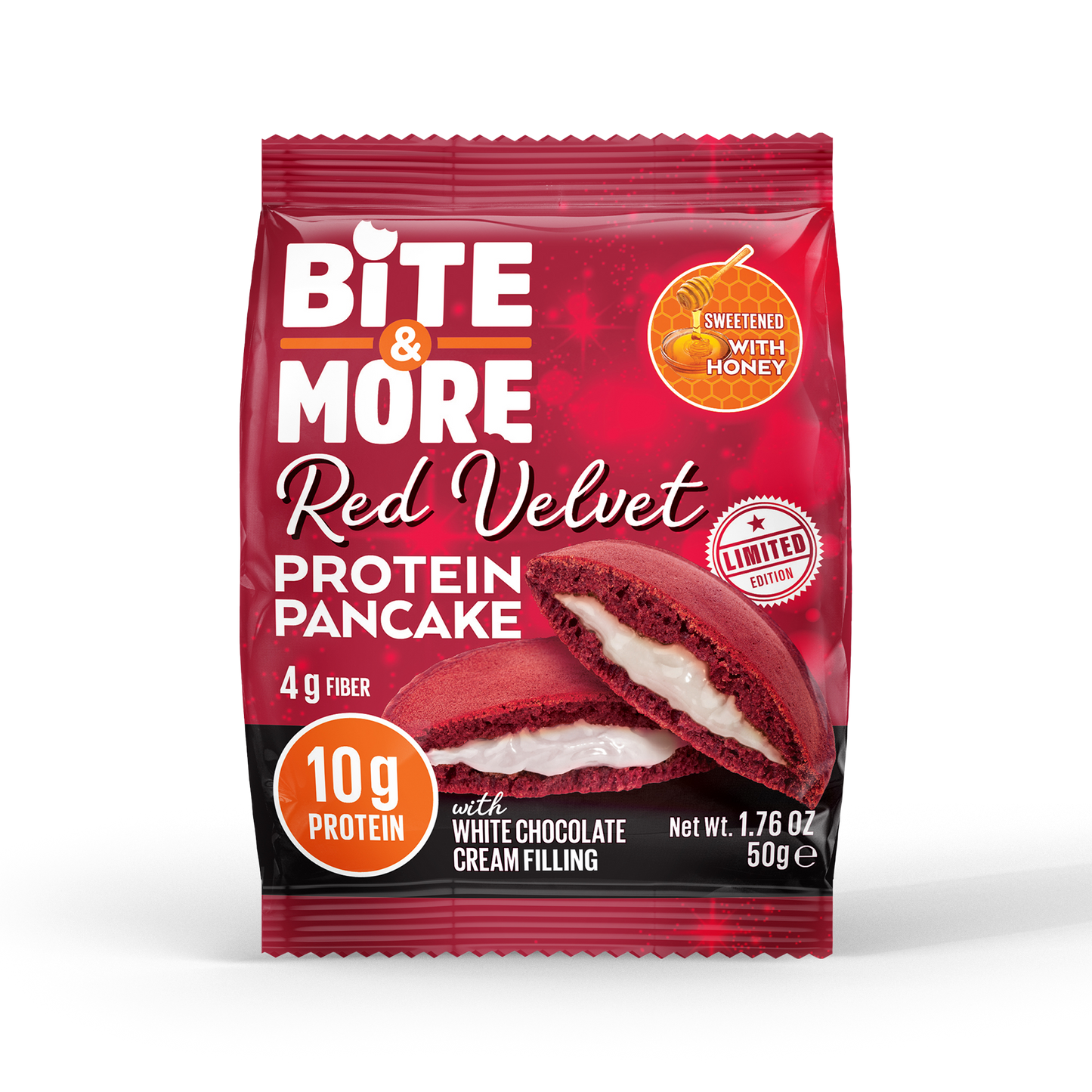 Red Velvet Protein Pancake Box (12 Units)