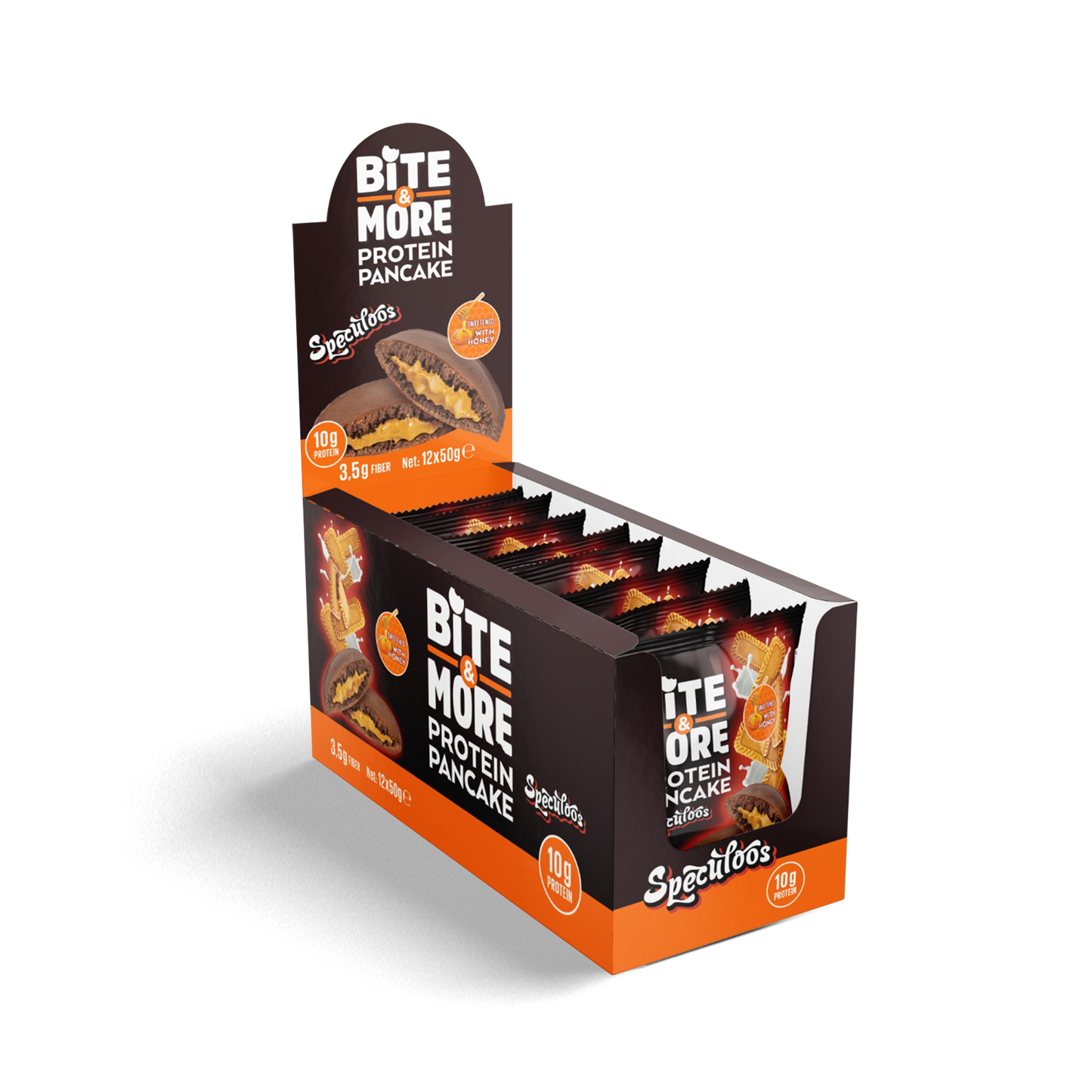 Speculoos Protein Pancake Box (12 Units)