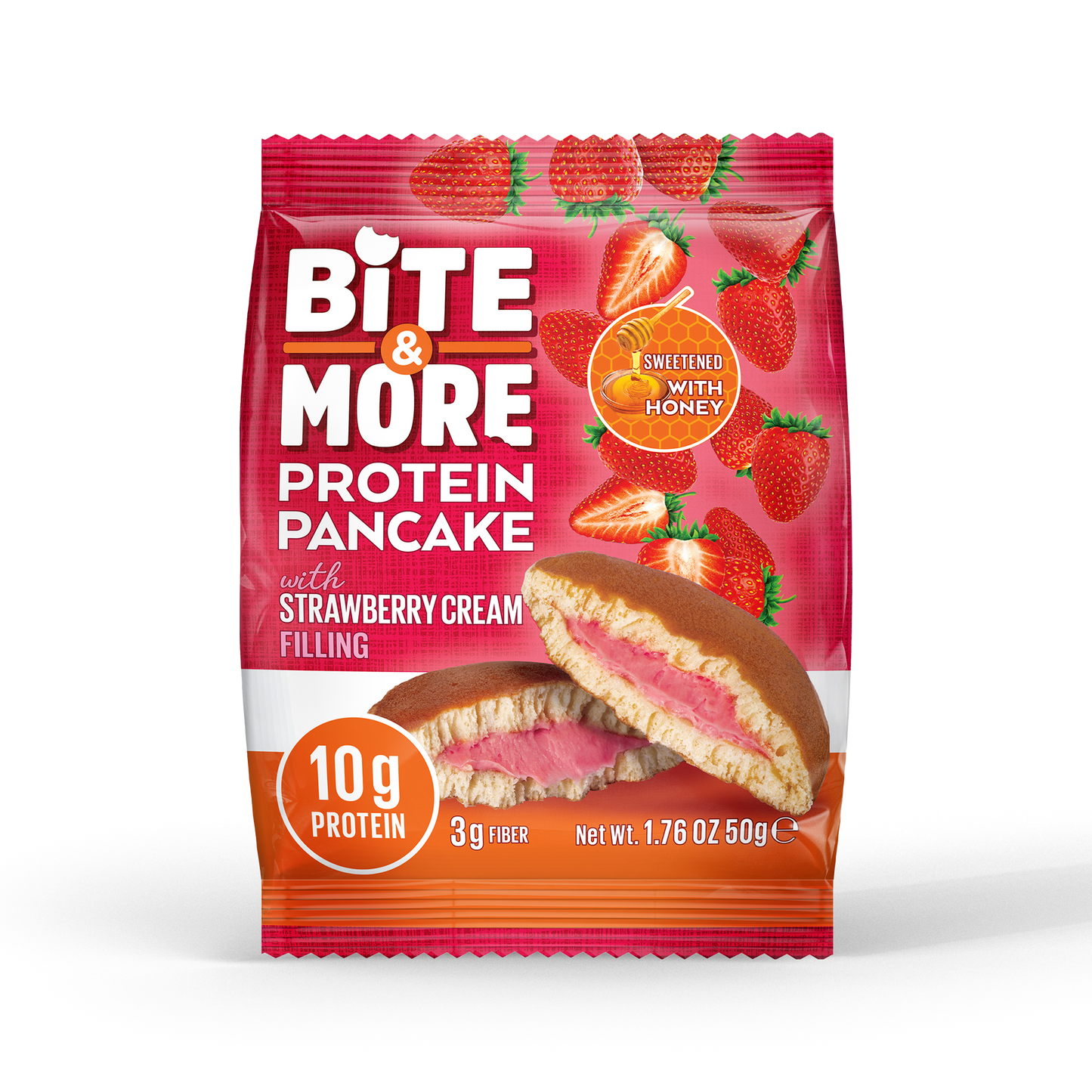Strawberry Protein Pancake
