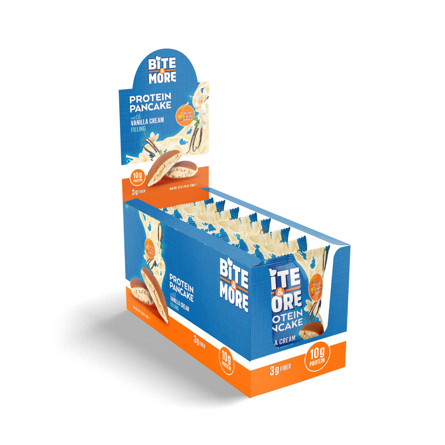 Vanilla Protein Pancake Box (12 Units)