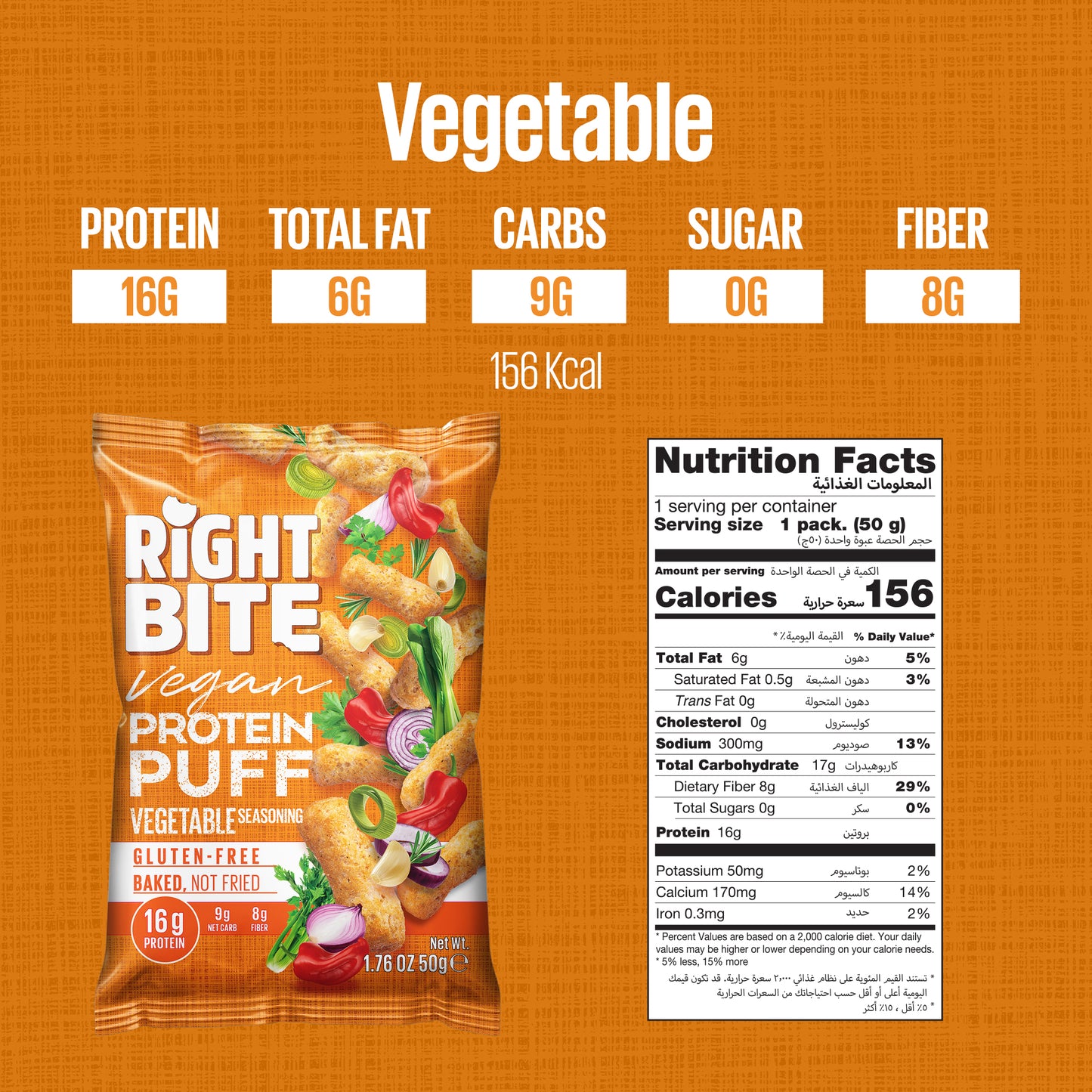 Vegetable Puffs Box (12 Units)
