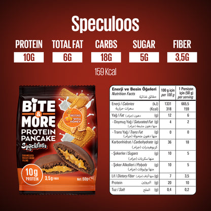Speculoos Protein Pancake Box (12 Units)