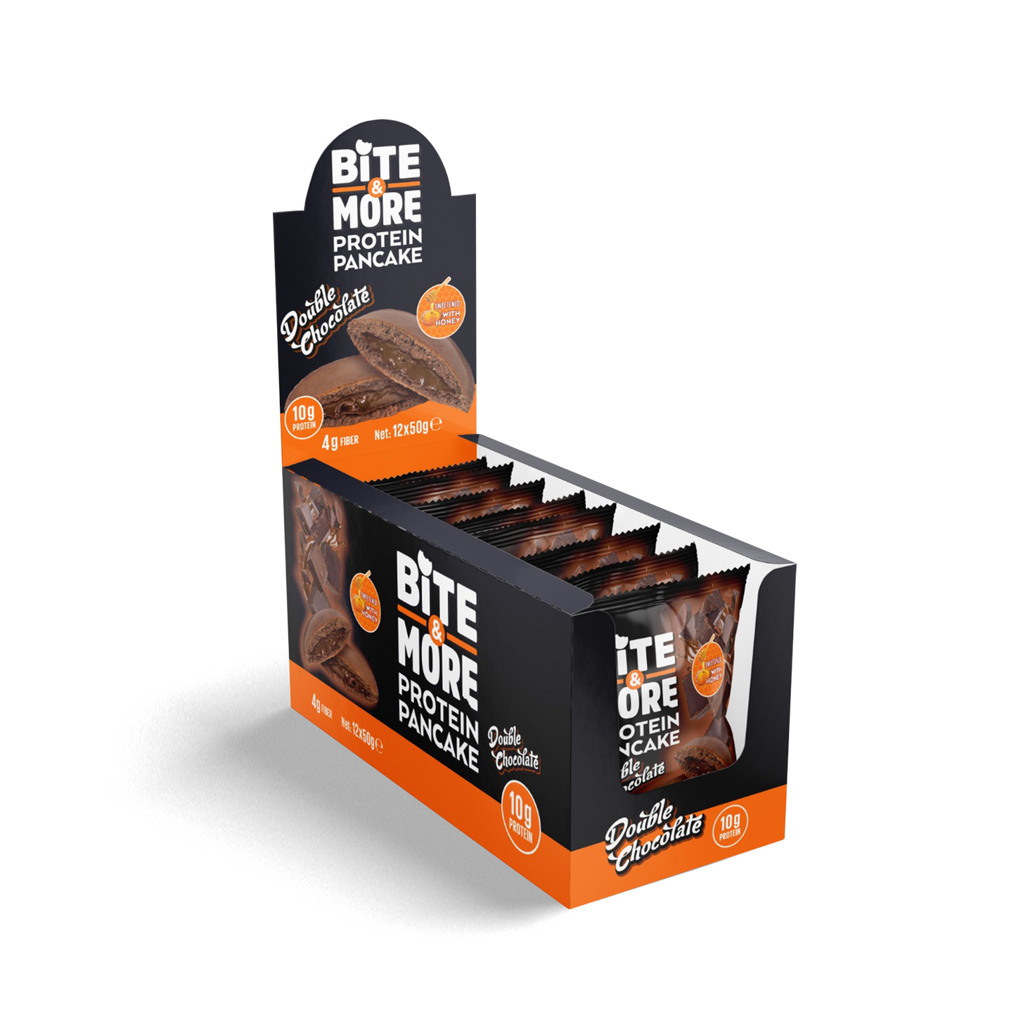 Double Chocolate Protein Pancake Box (12 Units)